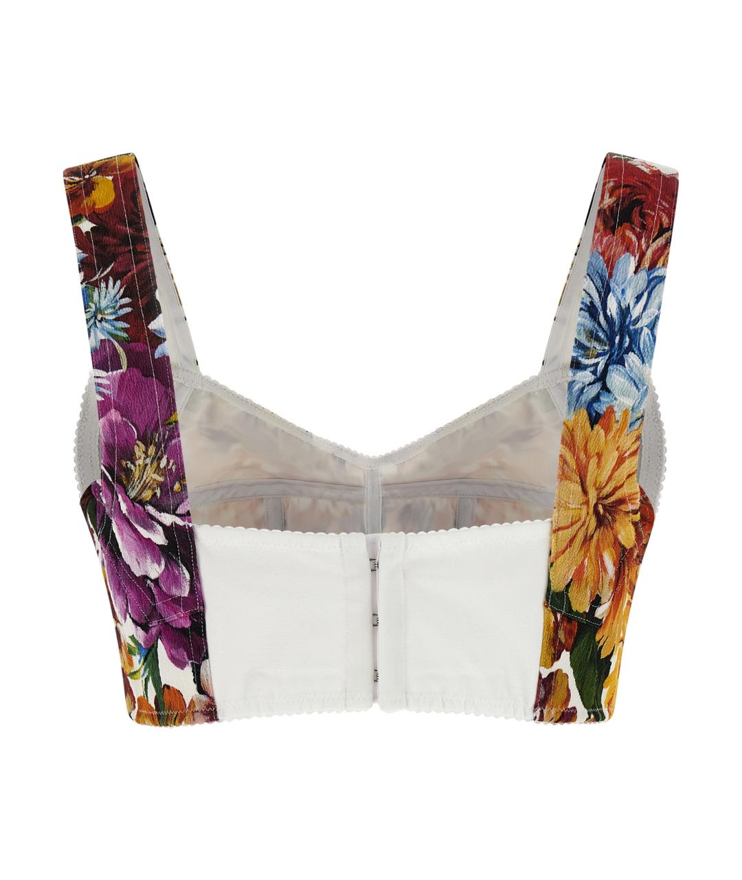 DOLCE&GABBANA Мульти майка, фото 2