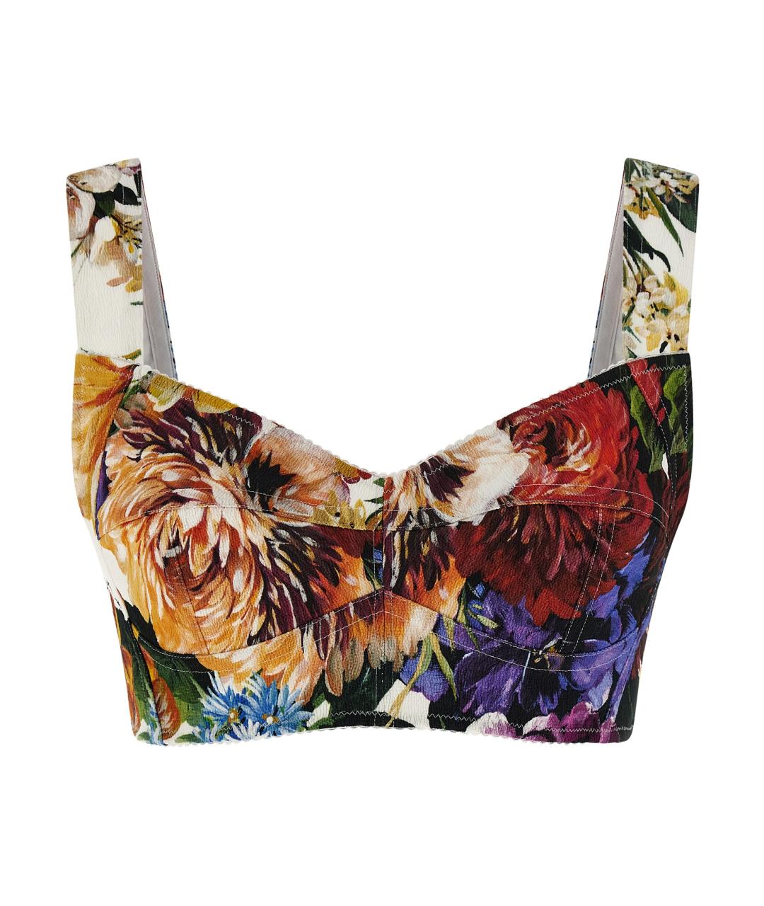 DOLCE&GABBANA Мульти майка, фото 1