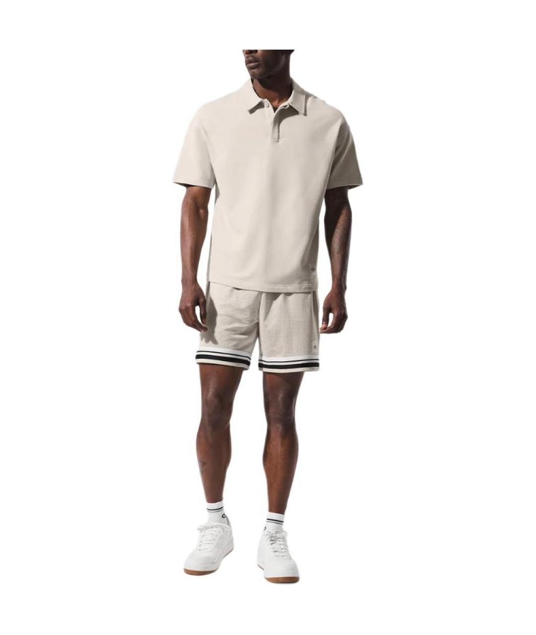 ALO YOGA Белые шорты, фото 5