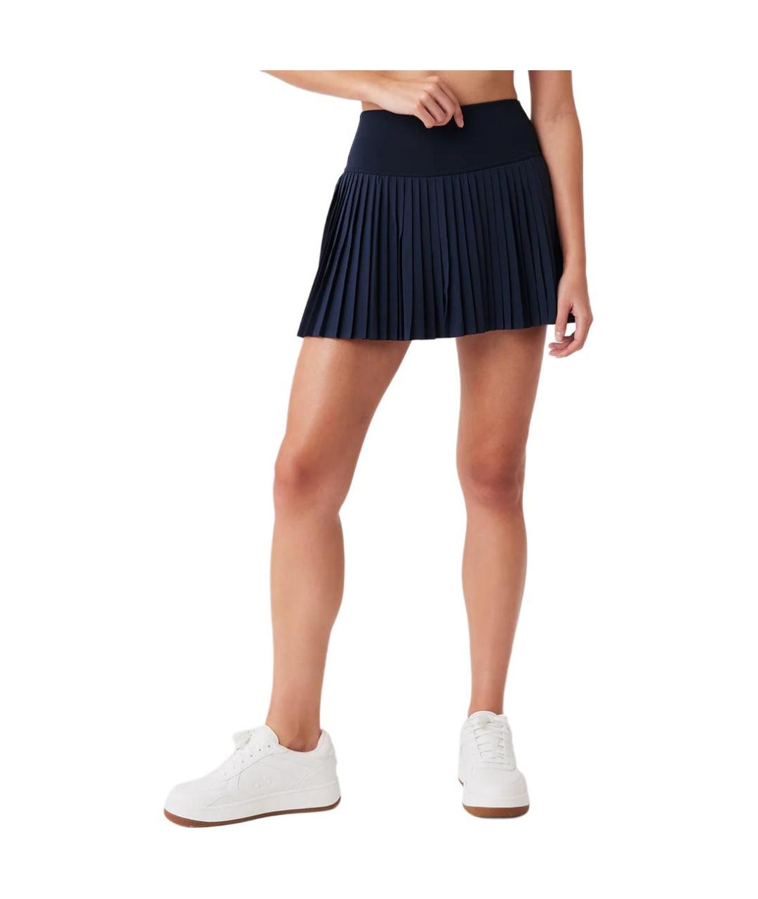 ALO YOGA Синяя юбка-шорты, фото 4