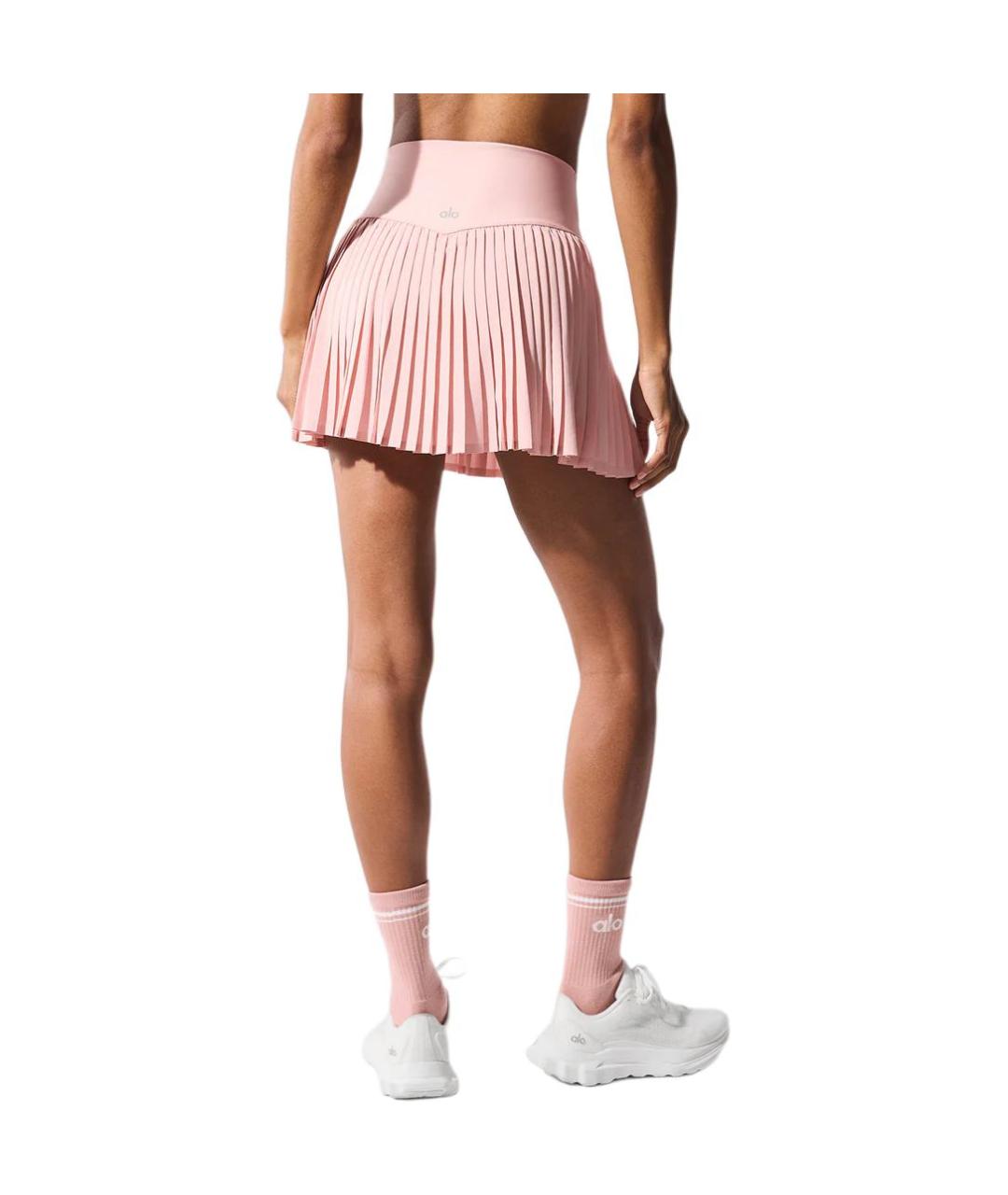 ALO YOGA Розовая юбка-шорты, фото 2