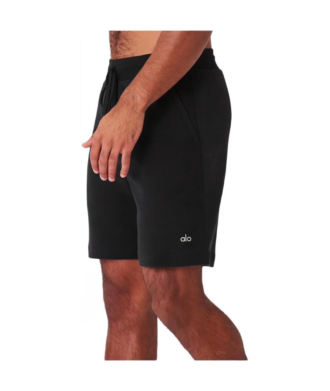ALO YOGA Черные шорты, фото 2