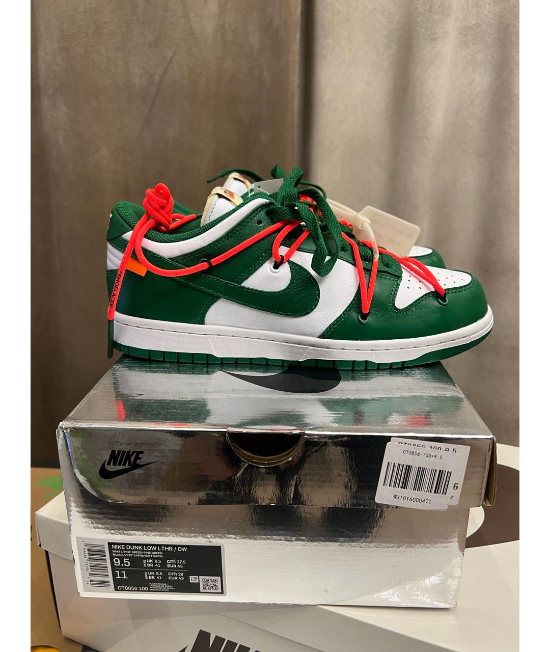NIKE X OFF-WHITE Мульти низкие кроссовки / кеды, фото 6