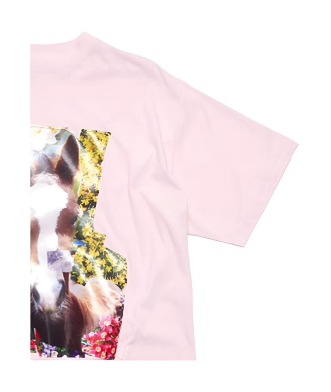 ACNE STUDIOS Розовая футболка, фото 4