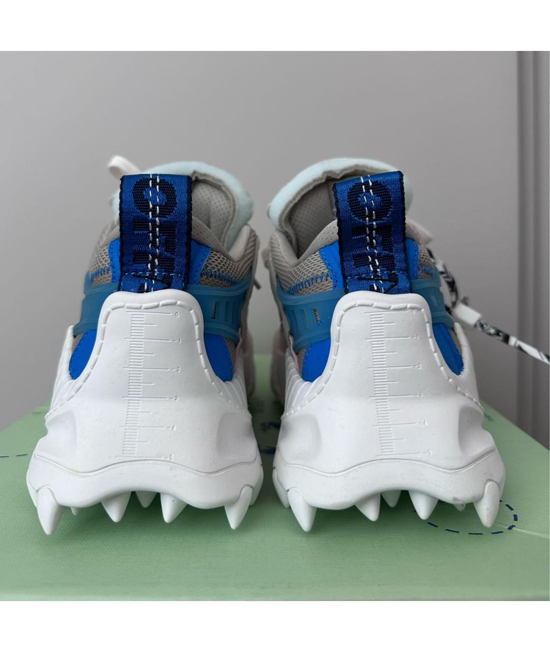 OFF-WHITE Мульти кожаные кроссовки, фото 4