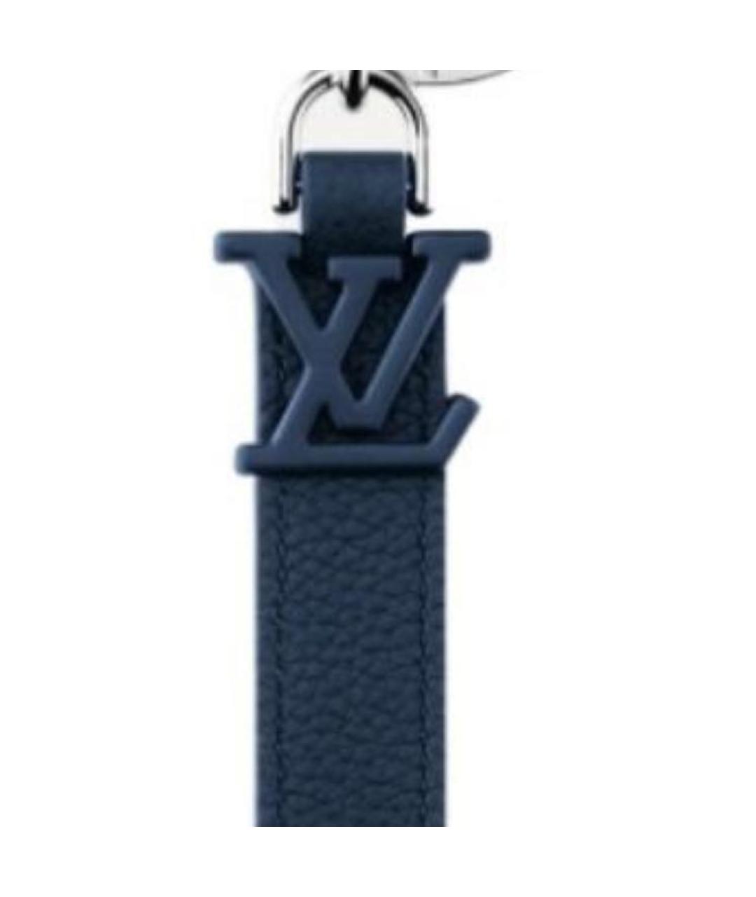 LOUIS VUITTON Темно-синий брелок, фото 2