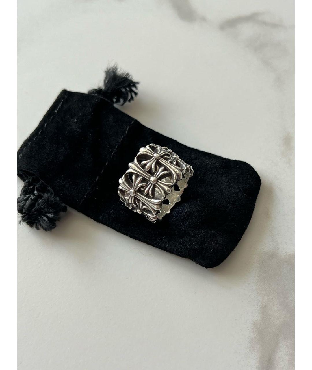 CHROME HEARTS Серебряное серебряное кольцо, фото 3