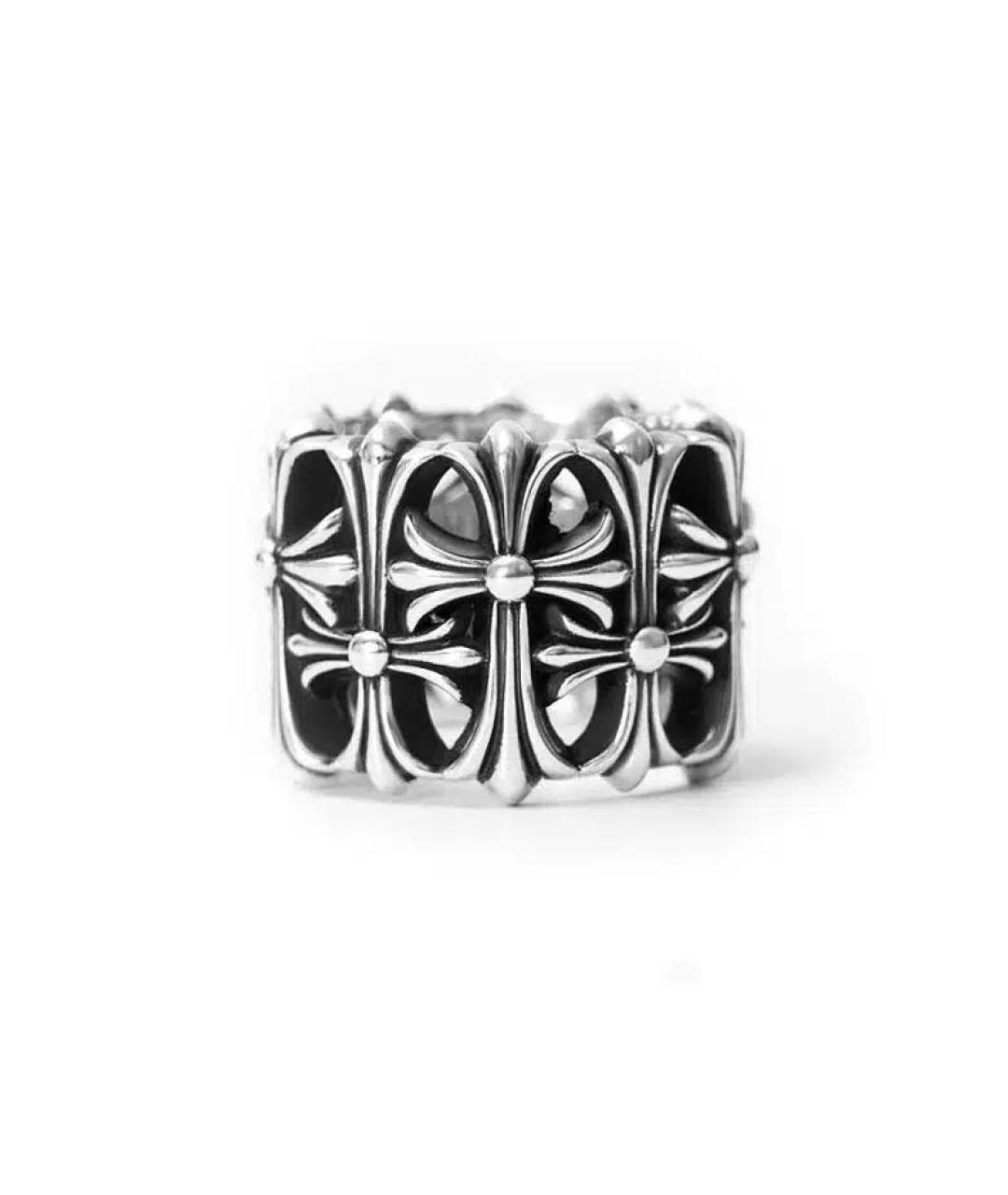 CHROME HEARTS Серебряное серебряное кольцо, фото 4