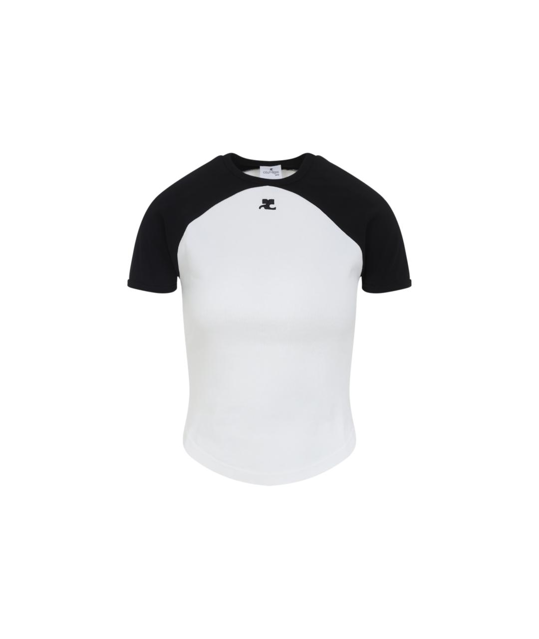 COURREGES Мульти хлопковая футболка, фото 1