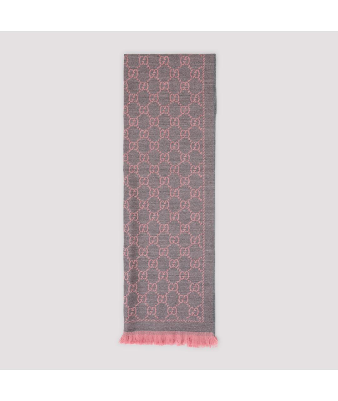 GUCCI Мульти шерстяной шарф, фото 3