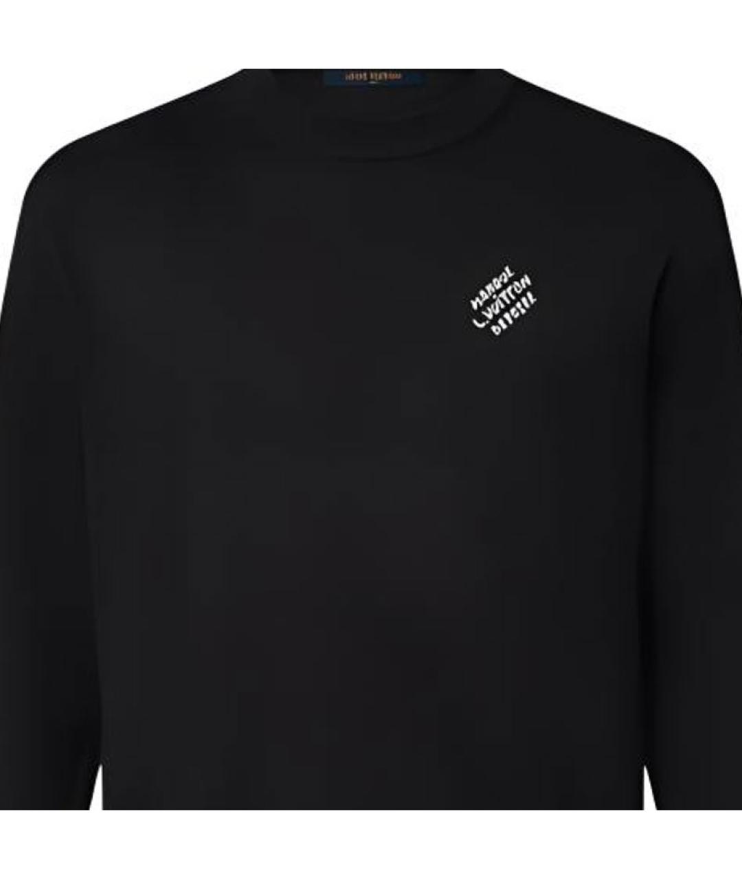 LOUIS VUITTON Черный джемпер / свитер, фото 6