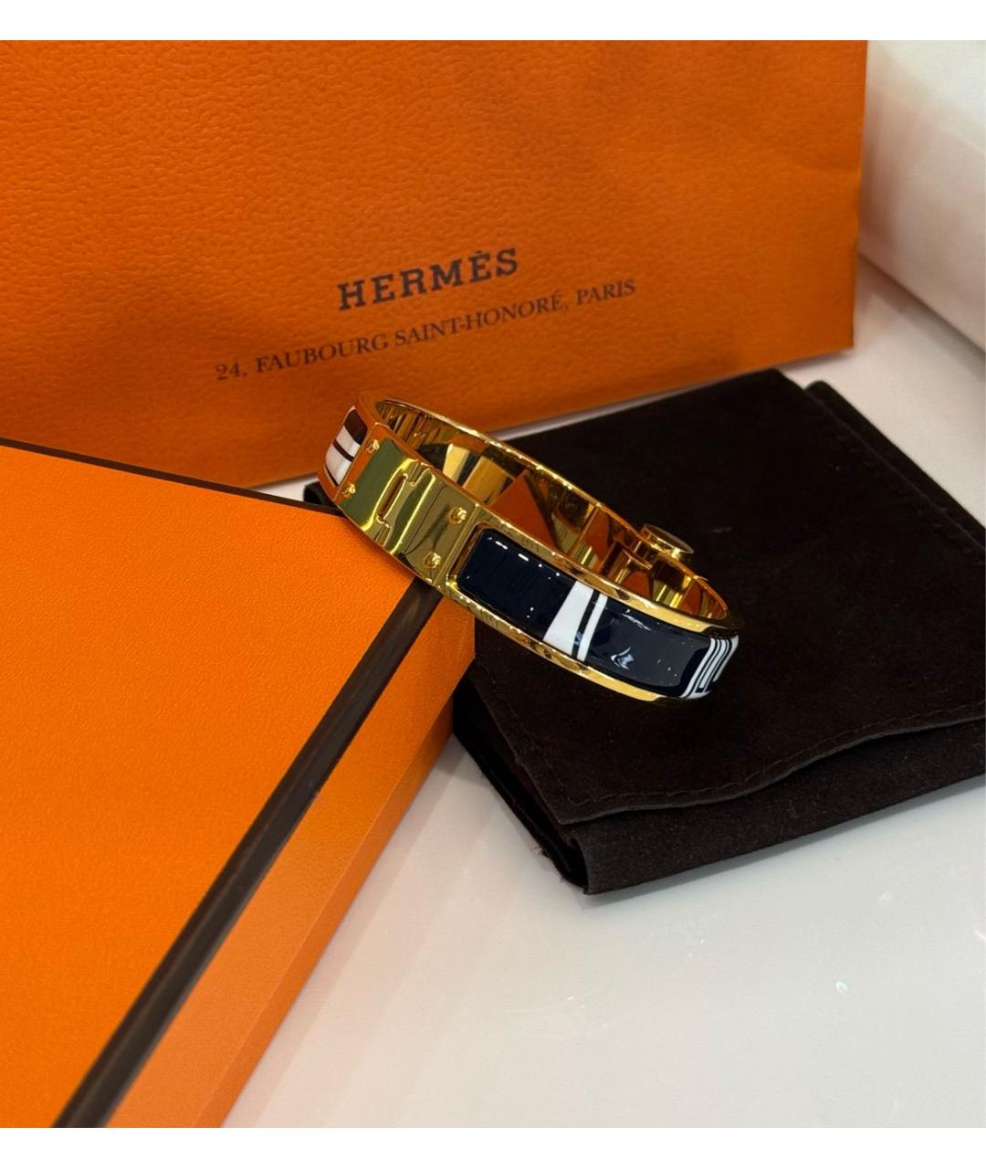 HERMES Металлический браслет, фото 6