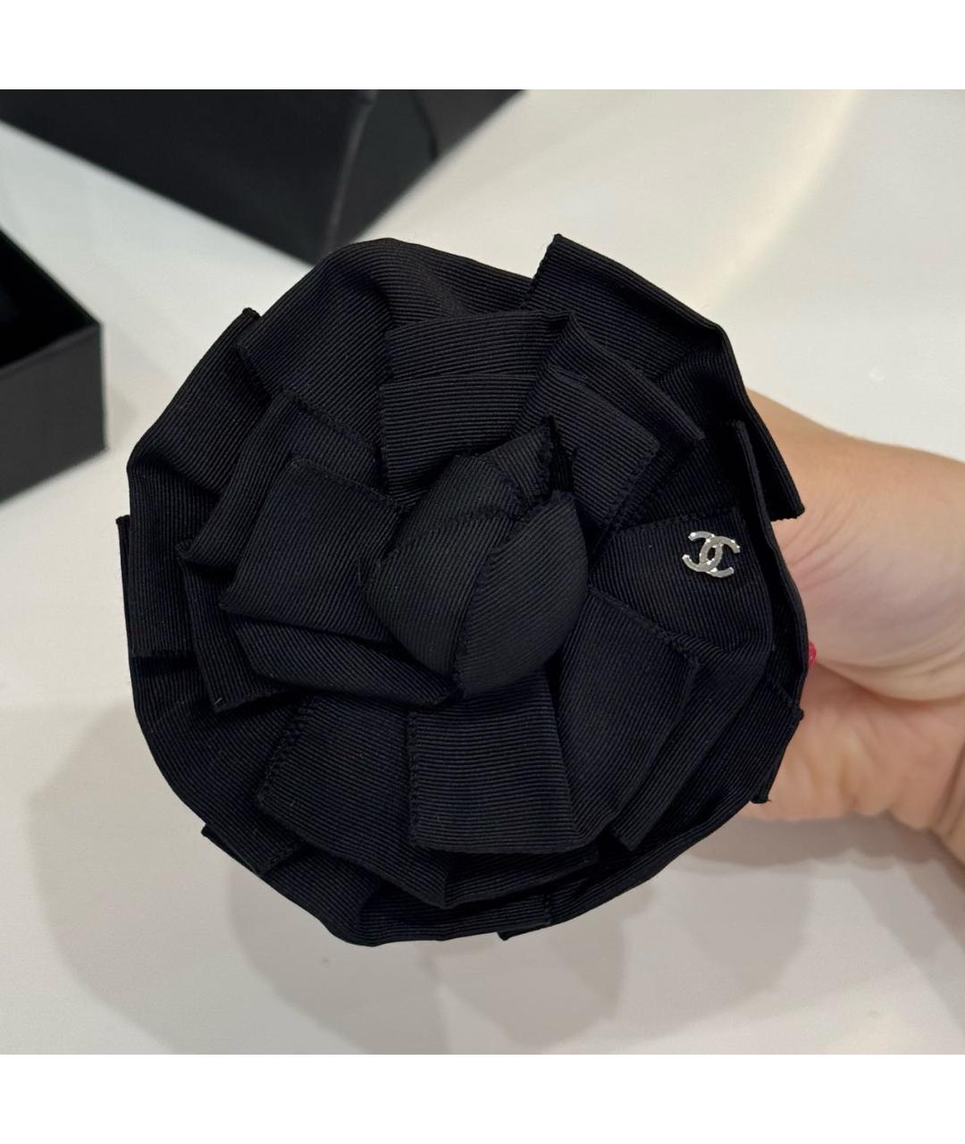 CHANEL Черная булавка / брошь, фото 3