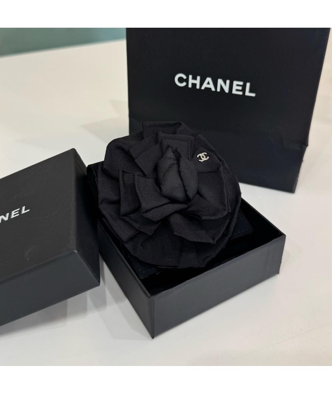 CHANEL Черная булавка / брошь, фото 4