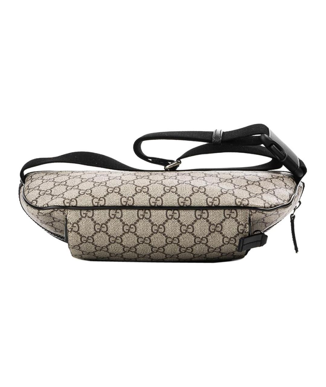 GUCCI Бежевая барсетка, фото 5