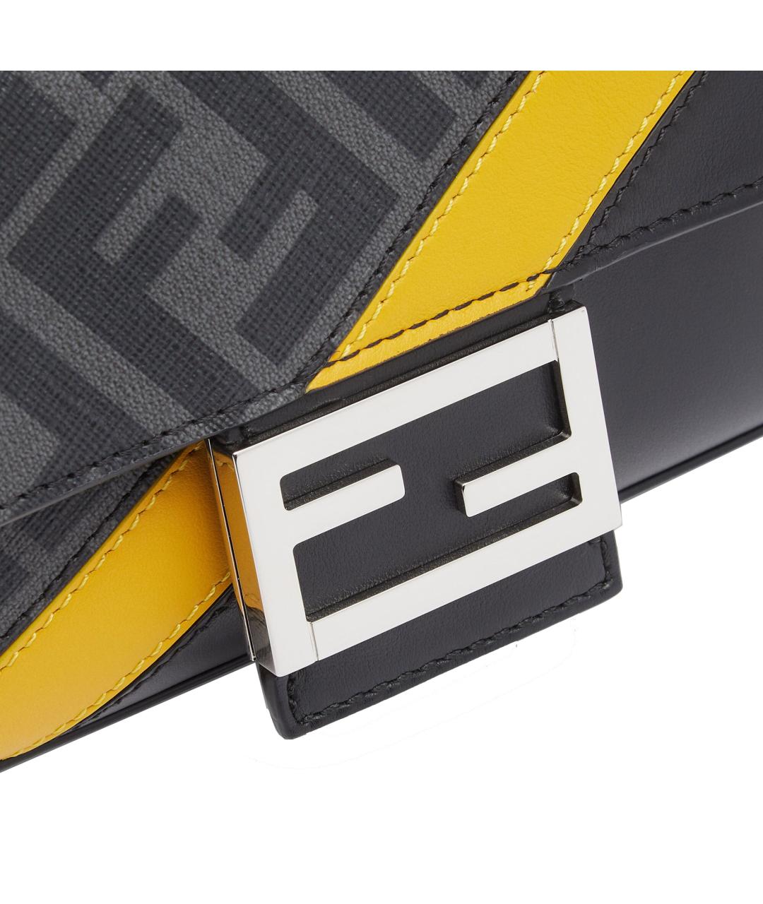 FENDI Черная сумка на плечо, фото 6