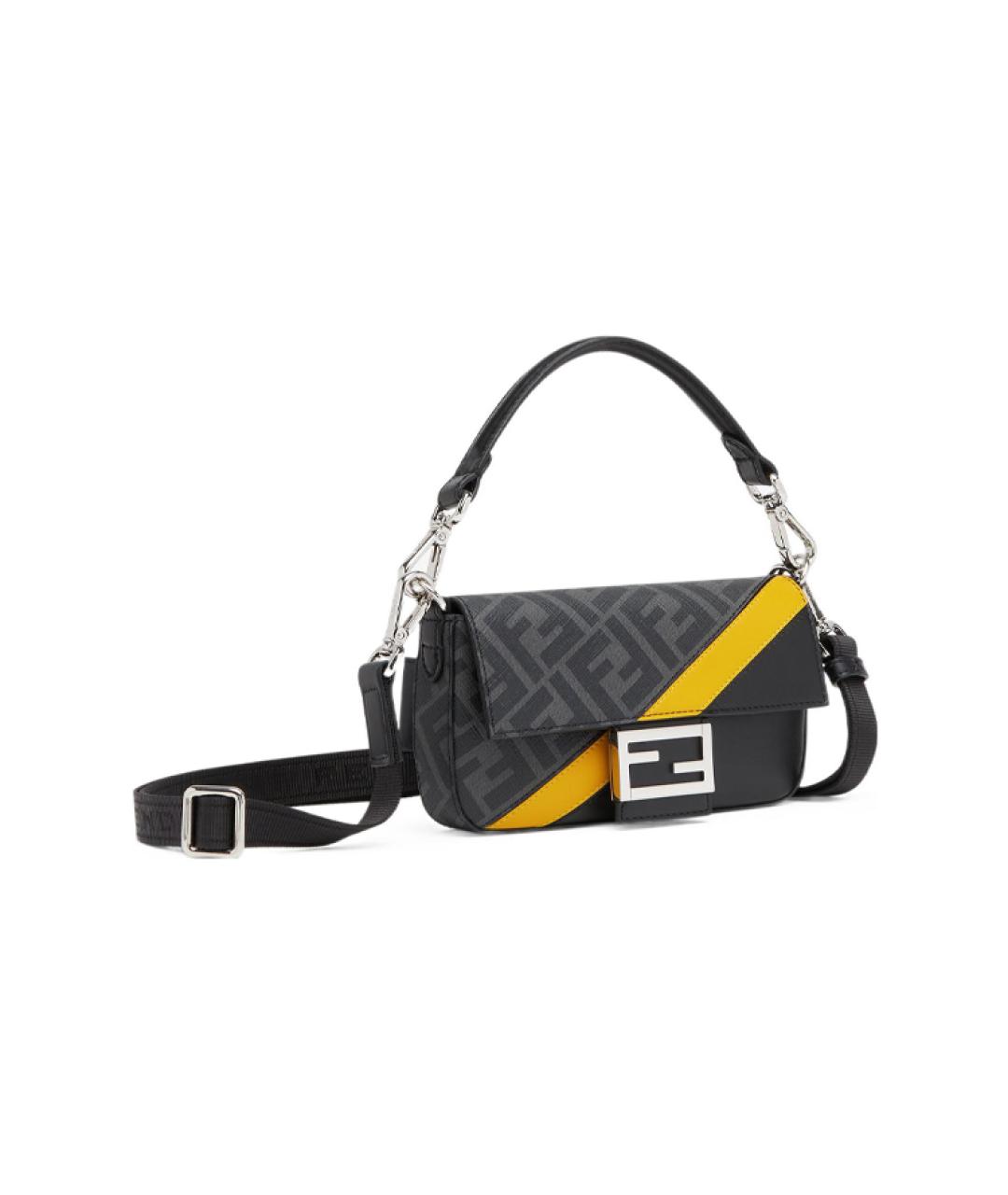 FENDI Черная сумка на плечо, фото 2