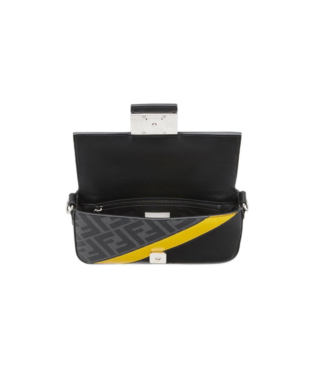 FENDI Черная сумка на плечо, фото 5