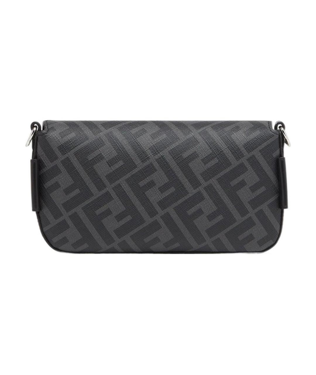 FENDI Черная сумка на плечо, фото 4