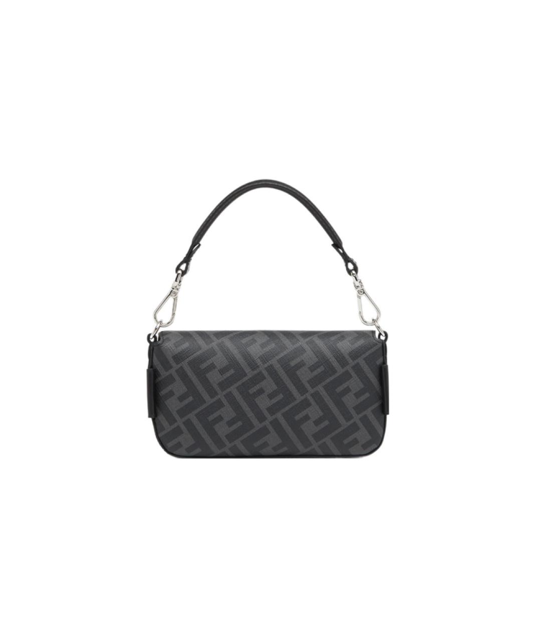 FENDI Черная сумка на плечо, фото 3