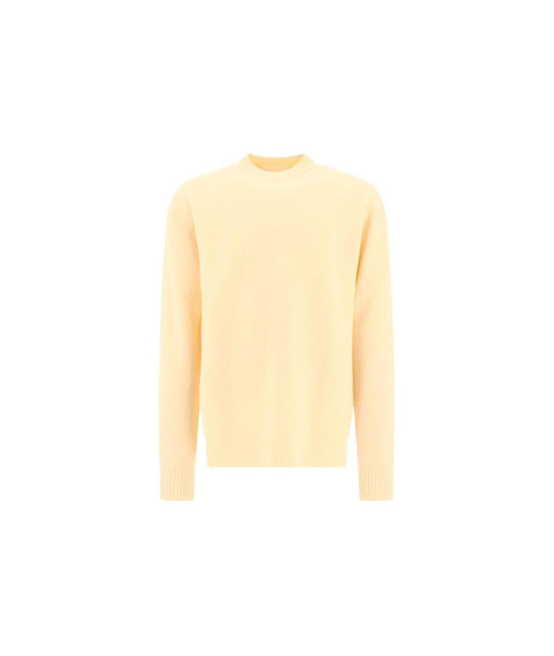JIL SANDER Желтый джемпер / свитер, фото 3