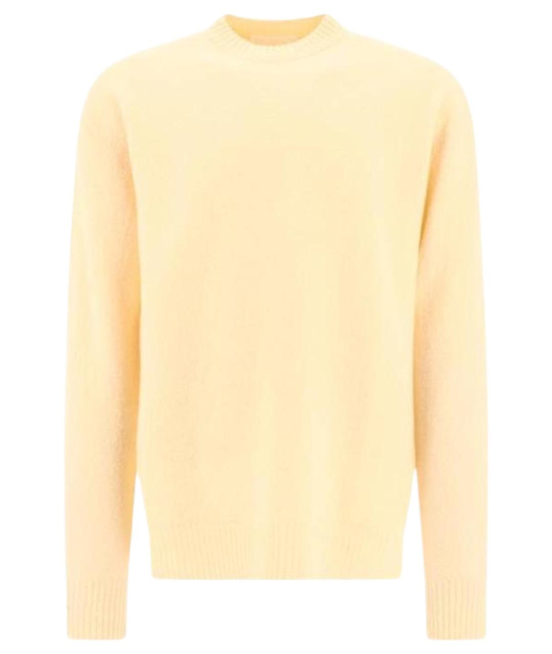 JIL SANDER Желтый джемпер / свитер, фото 1