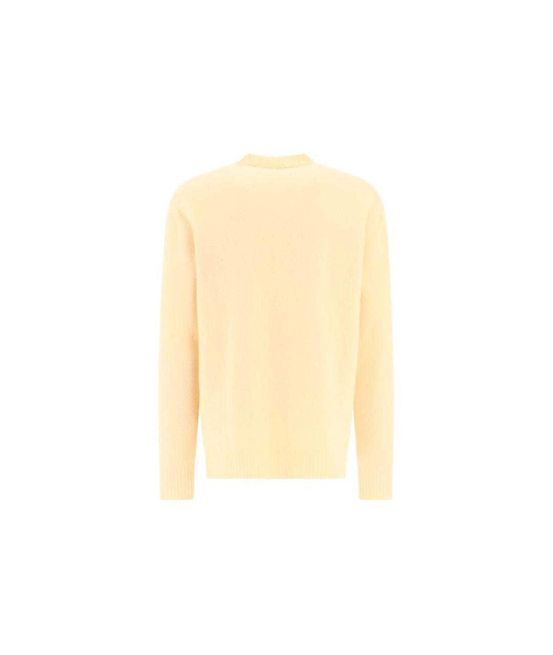 JIL SANDER Желтый джемпер / свитер, фото 2