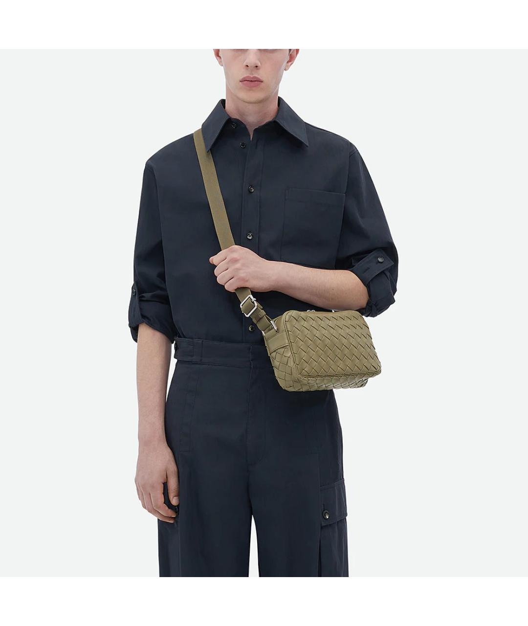 BOTTEGA VENETA Бежевая сумка на плечо, фото 5