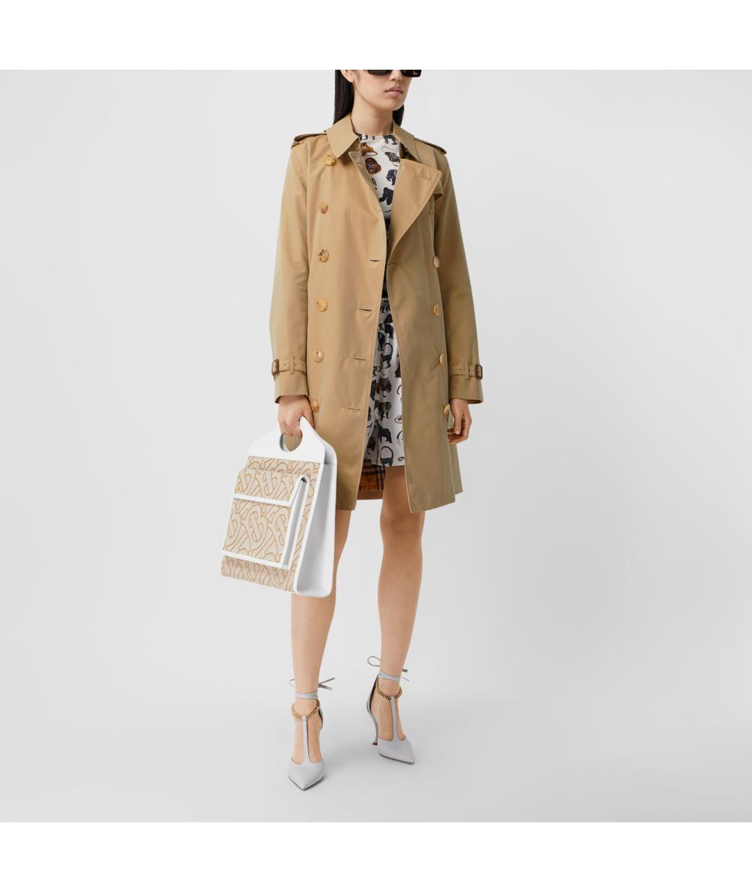 BURBERRY Бежевый тренч/плащ, фото 3
