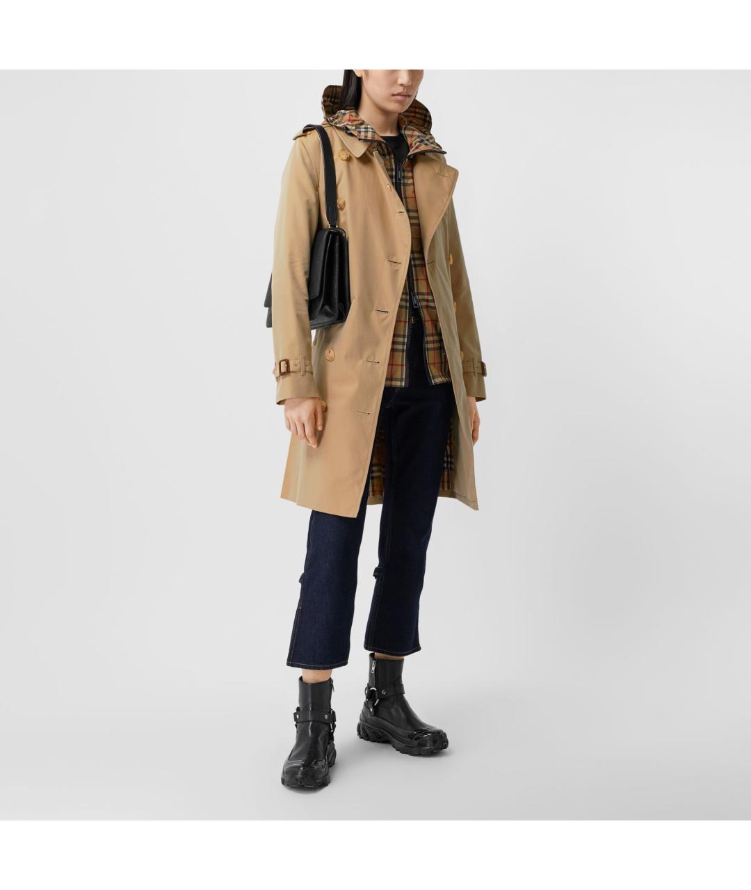 BURBERRY Бежевый тренч/плащ, фото 5
