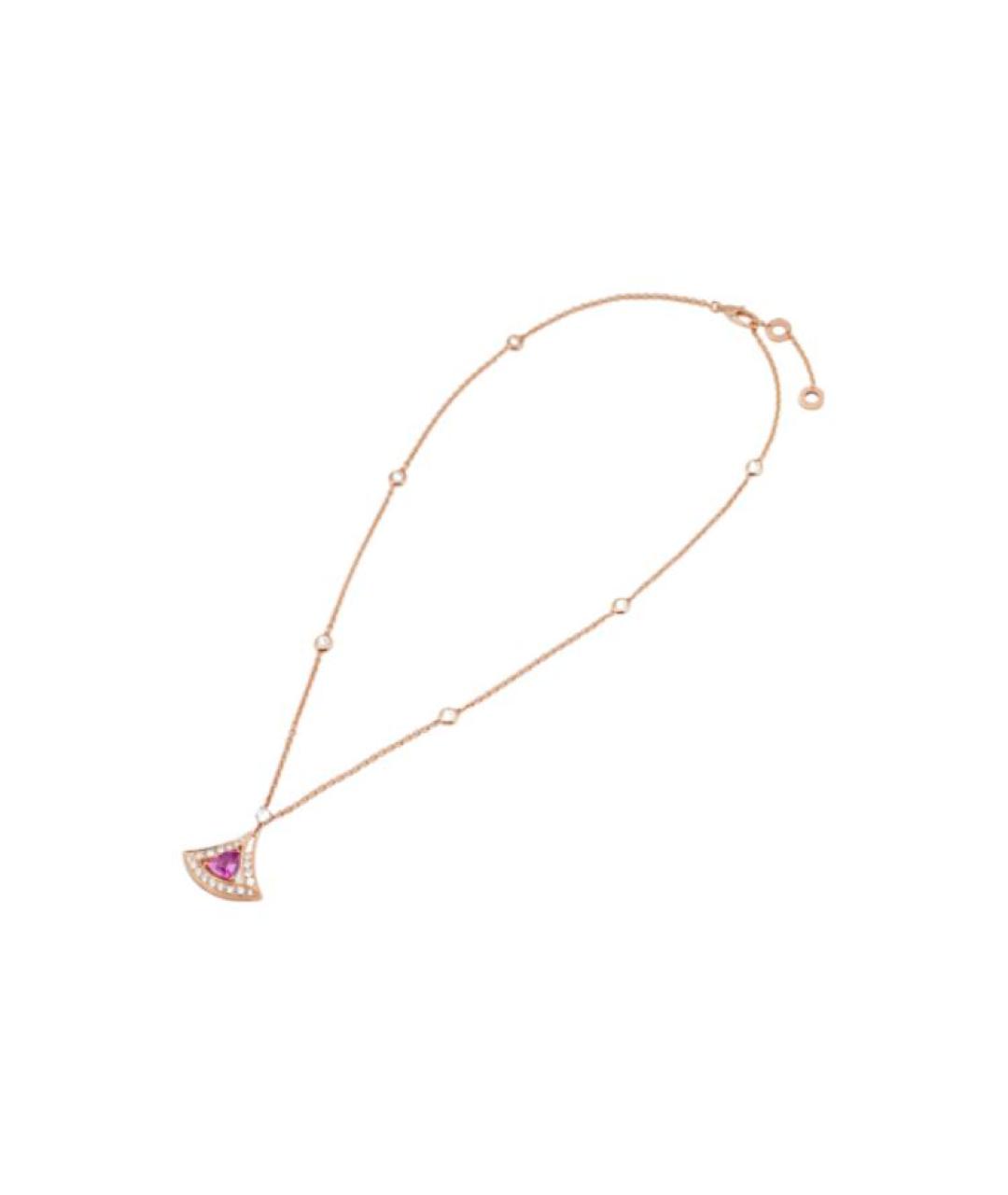 BVLGARI Золотая цепочка из розового золота, фото 2