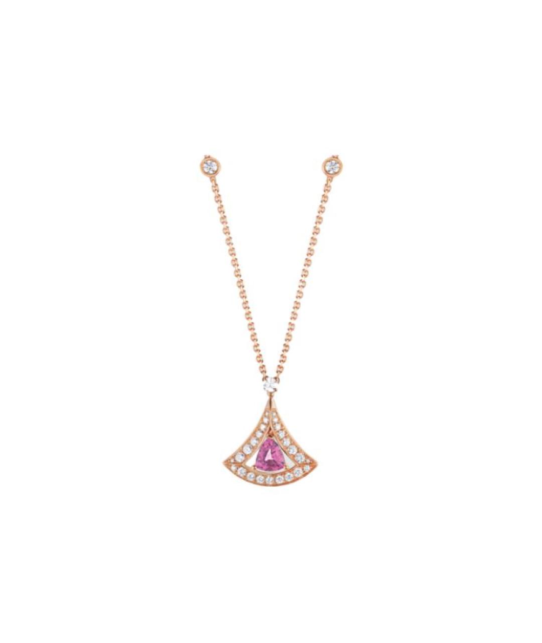 BVLGARI Золотая цепочка из розового золота, фото 1