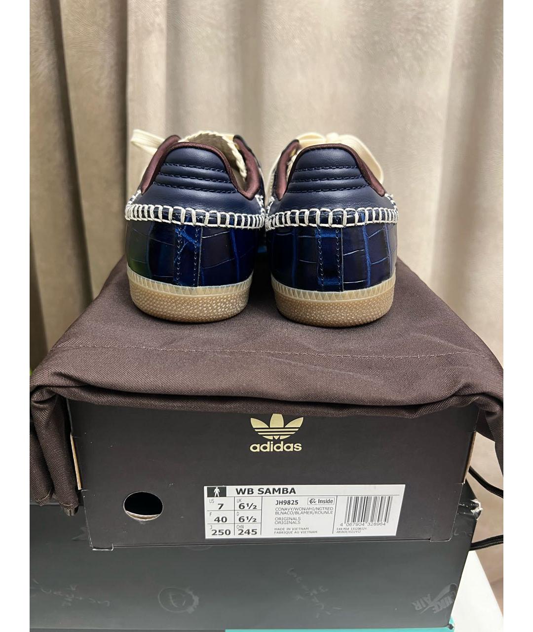 ADIDAS Темно-синие кроссовки, фото 2
