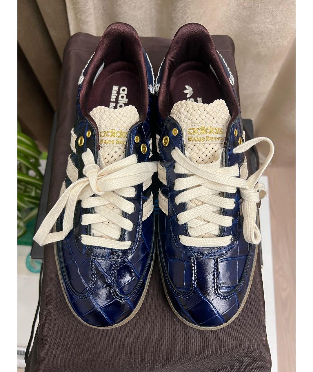ADIDAS Темно-синие кроссовки, фото 3