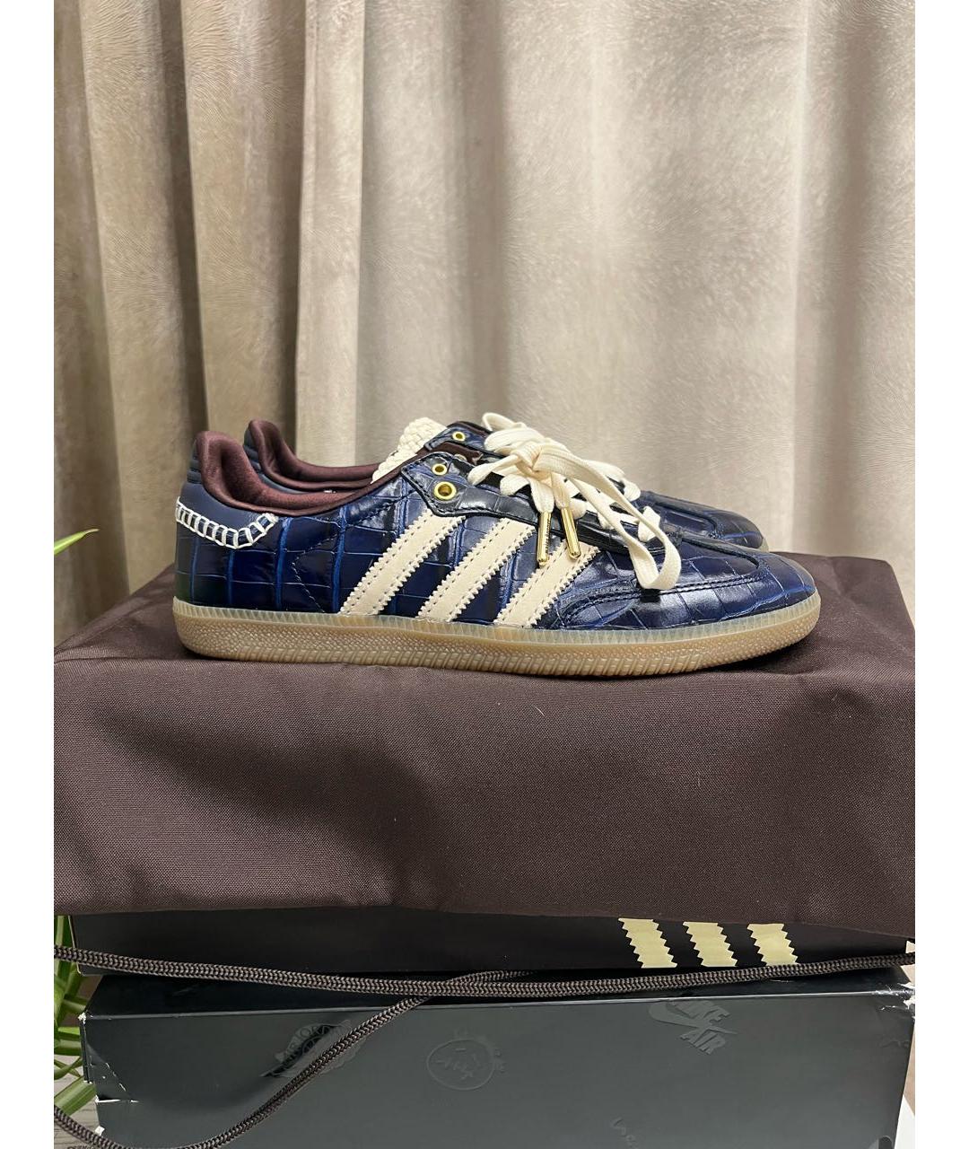 ADIDAS Темно-синие кроссовки, фото 6