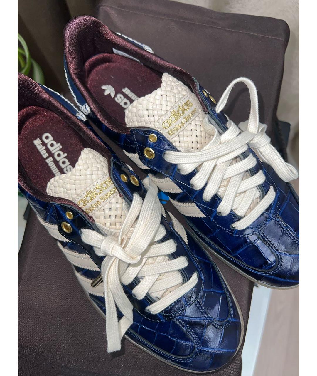 ADIDAS Темно-синие кроссовки, фото 4