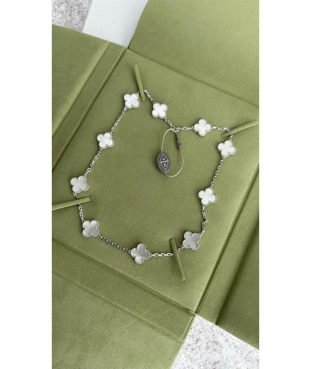 VAN CLEEF & ARPELS Белое колье из белого золота, фото 2