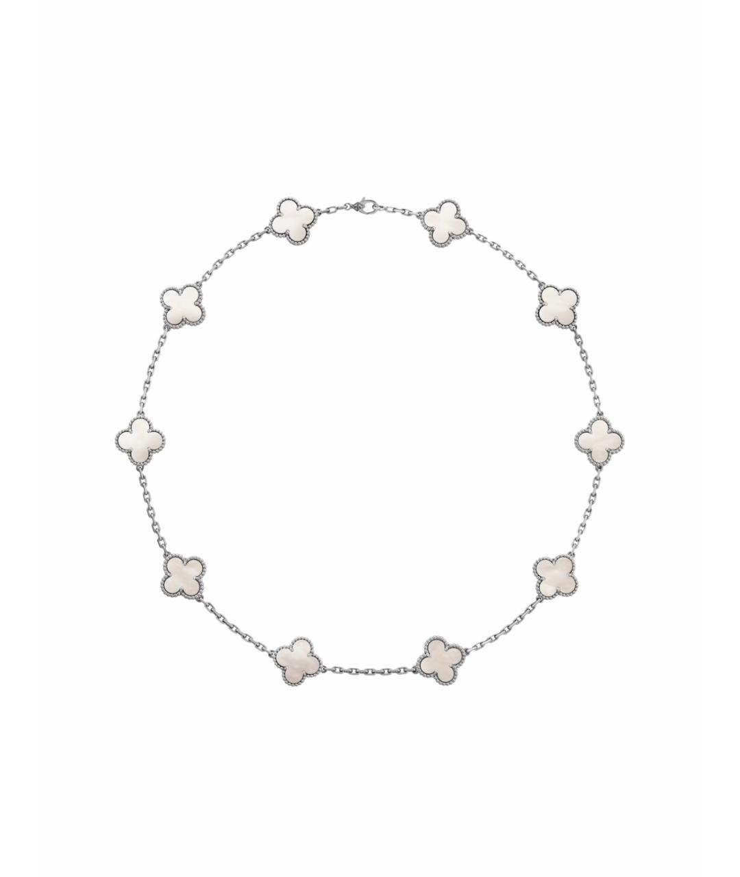 VAN CLEEF & ARPELS Белое колье из белого золота, фото 1
