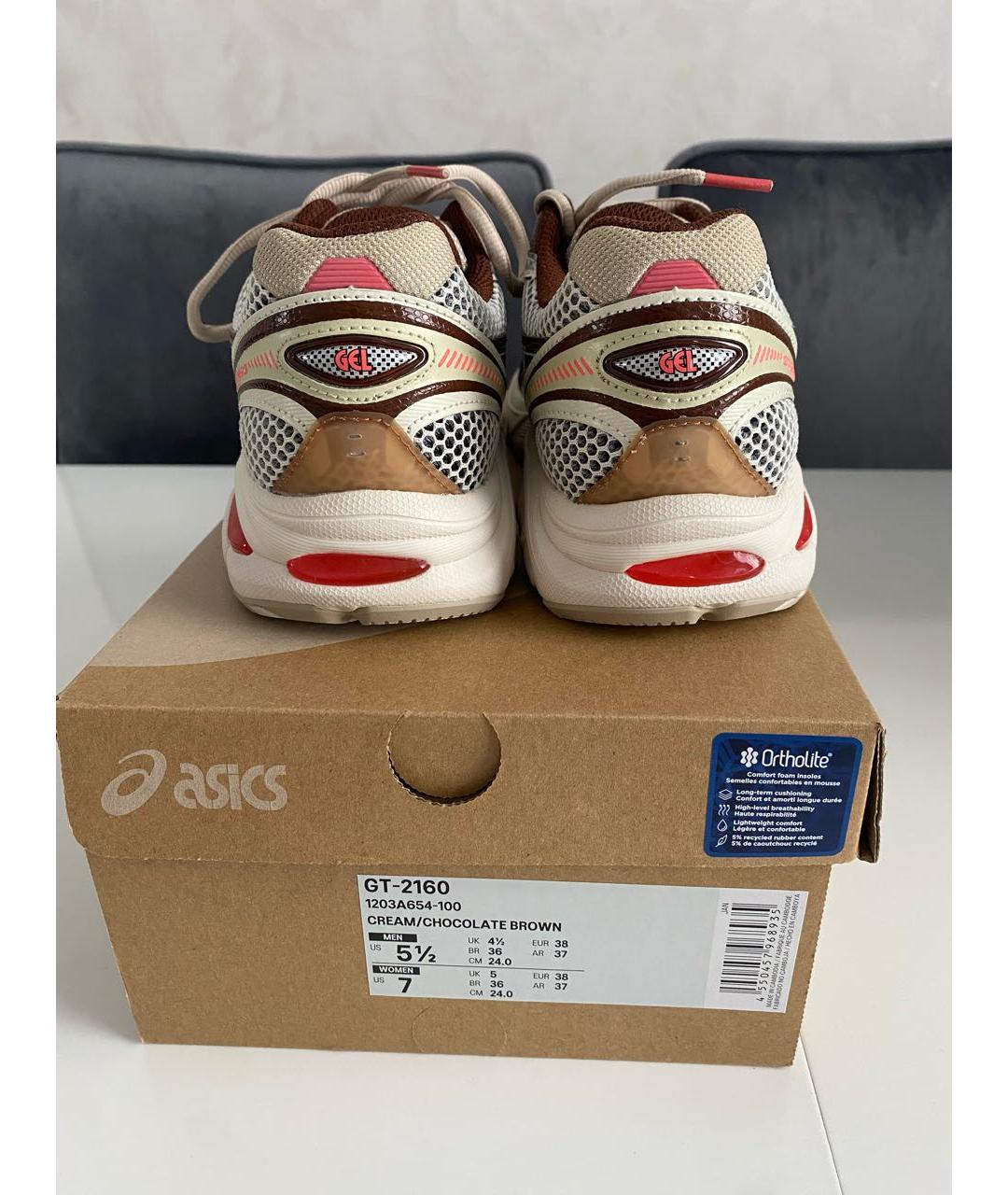 ASICS Серебряные кроссовки, фото 2