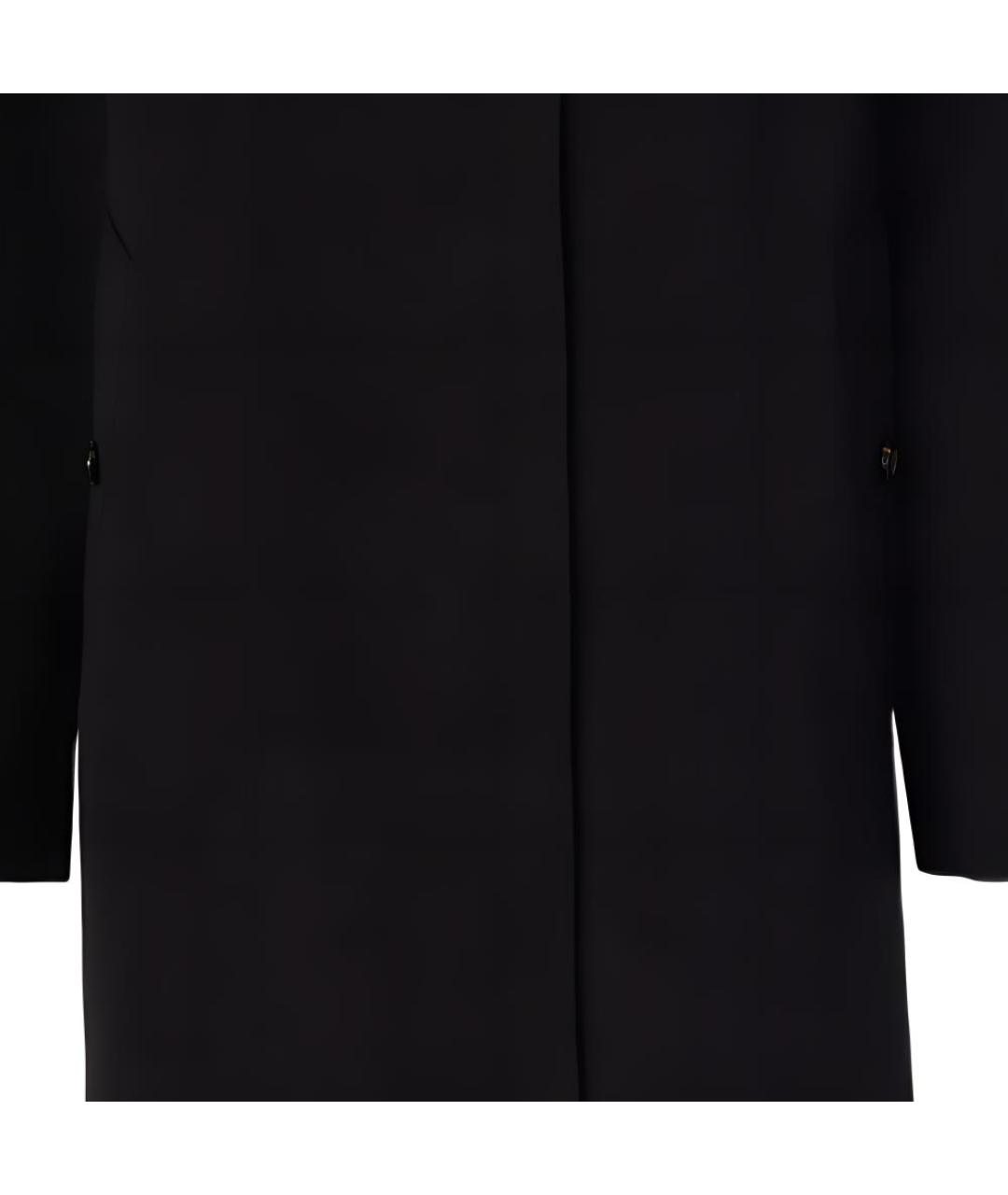 BURBERRY Черный хлопковый тренч/плащ, фото 6