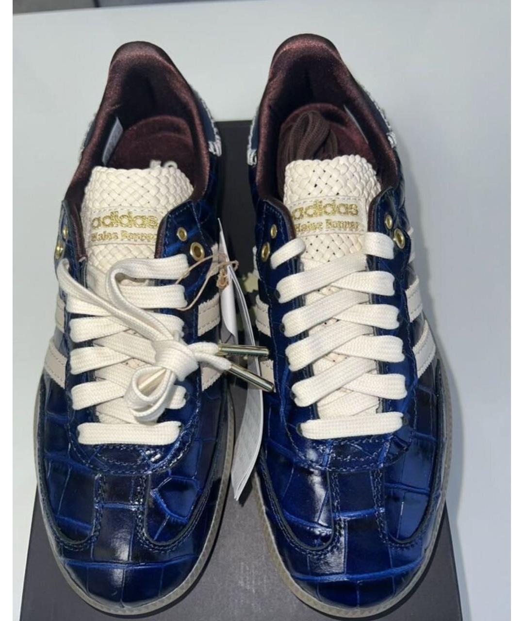 ADIDAS Темно-синие кроссовки, фото 2