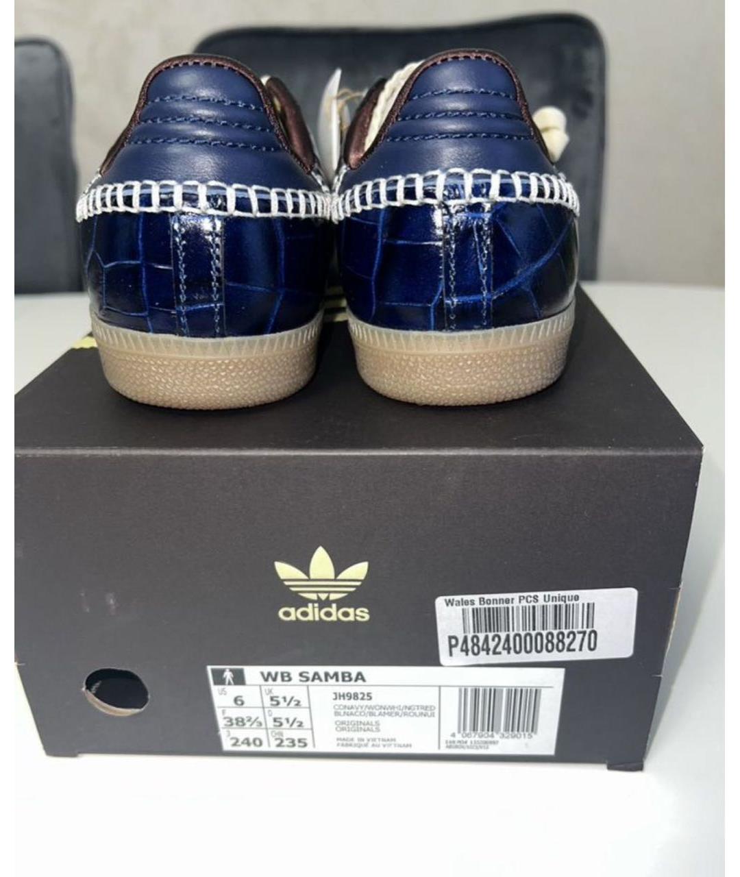 ADIDAS Темно-синие кроссовки, фото 3