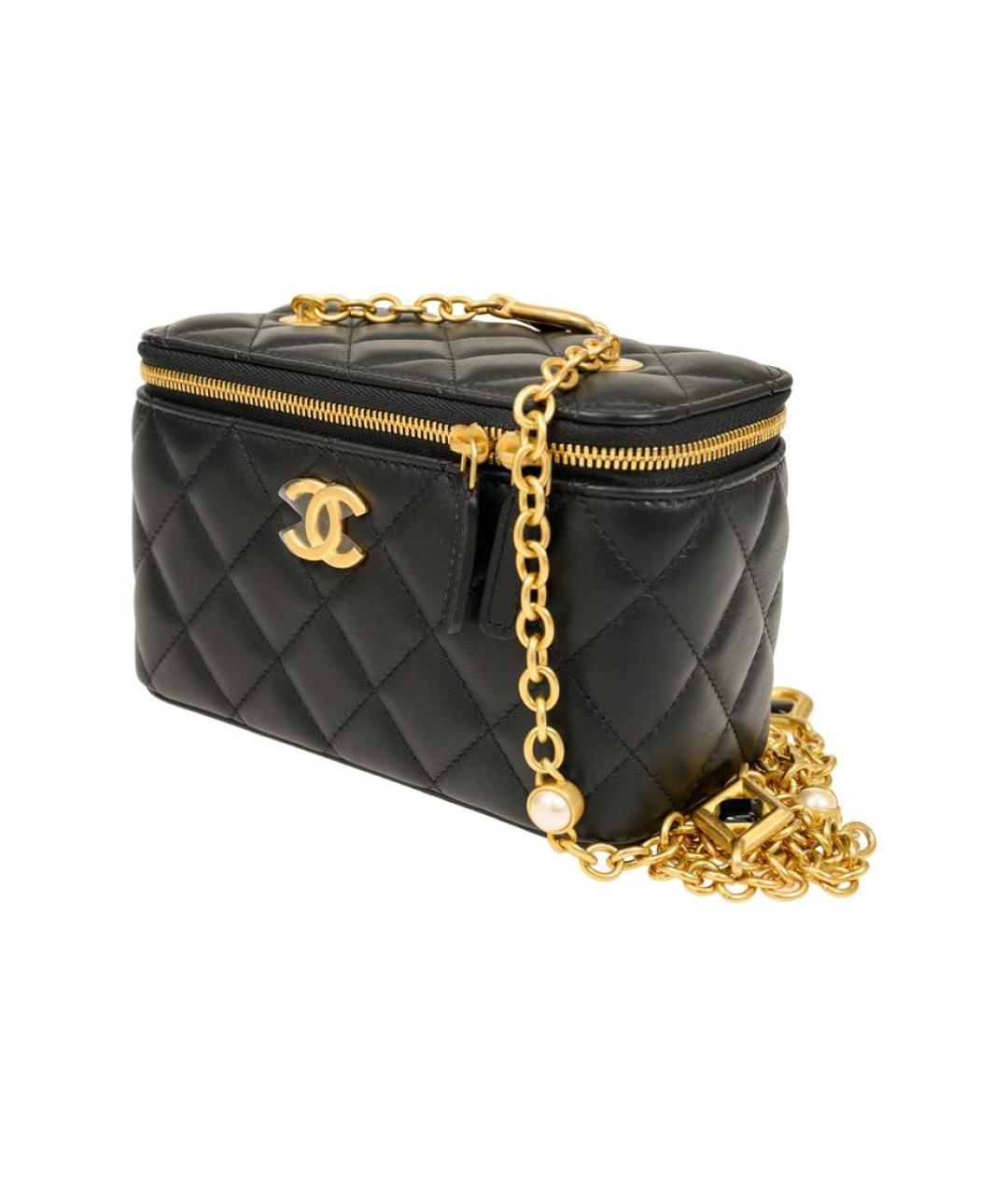 CHANEL Черная сумка через плечо, фото 2
