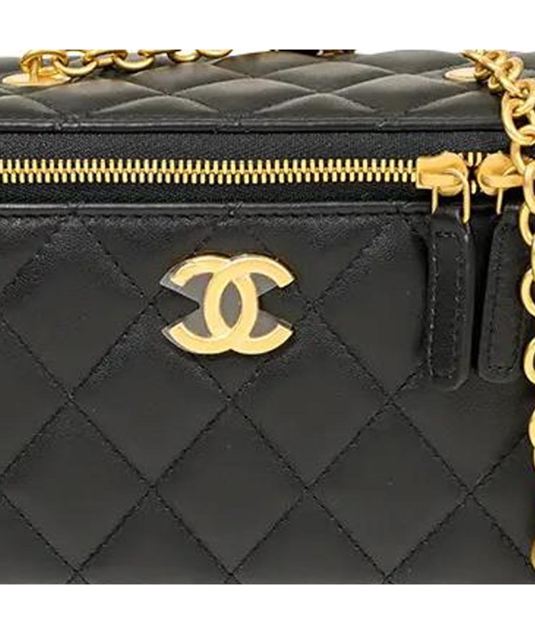 CHANEL Черная сумка через плечо, фото 5