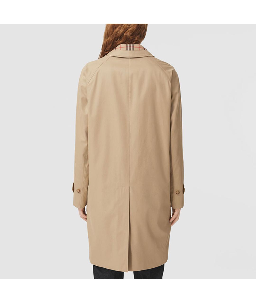 BURBERRY Бежевое пальто, фото 5
