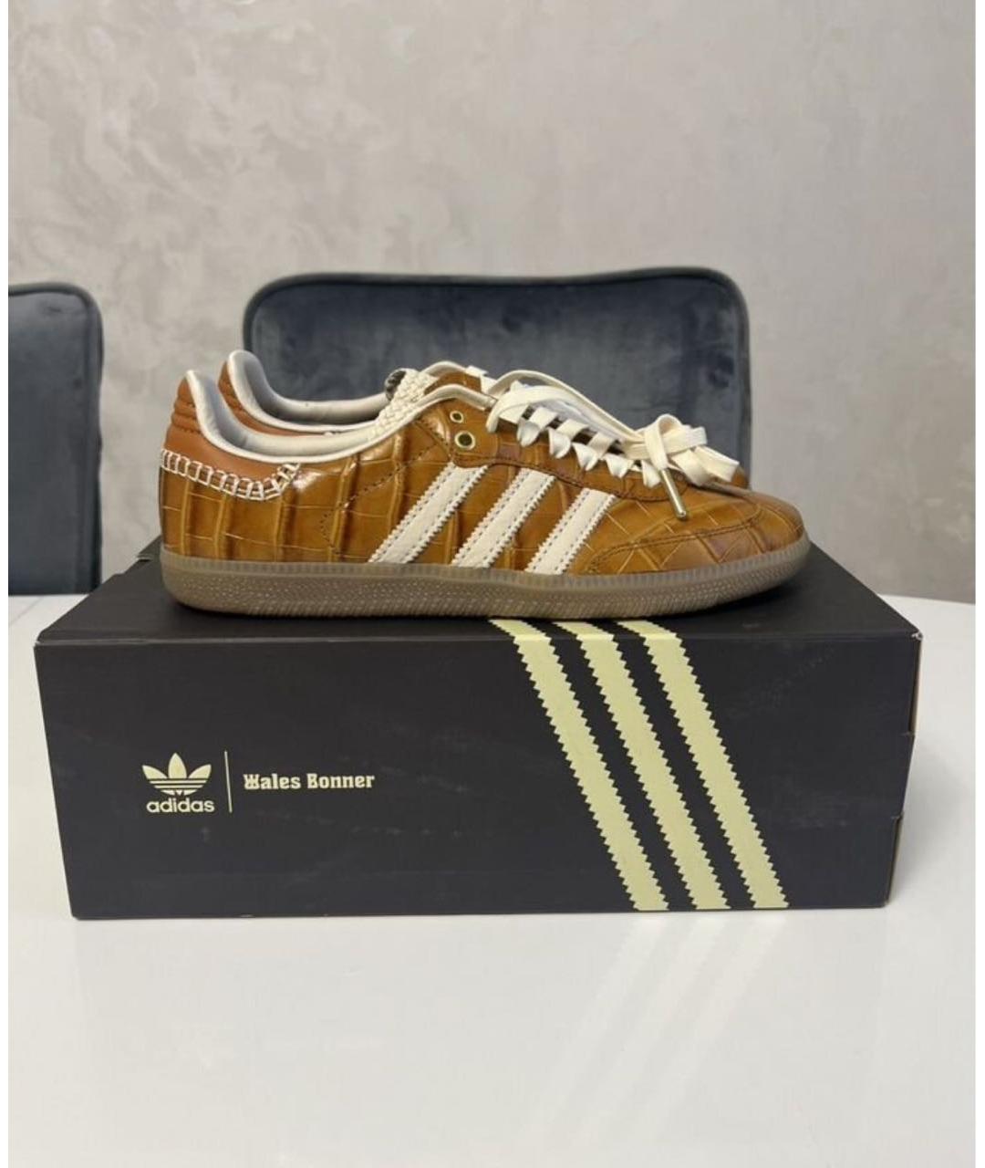 ADIDAS Горчичные кроссовки, фото 5
