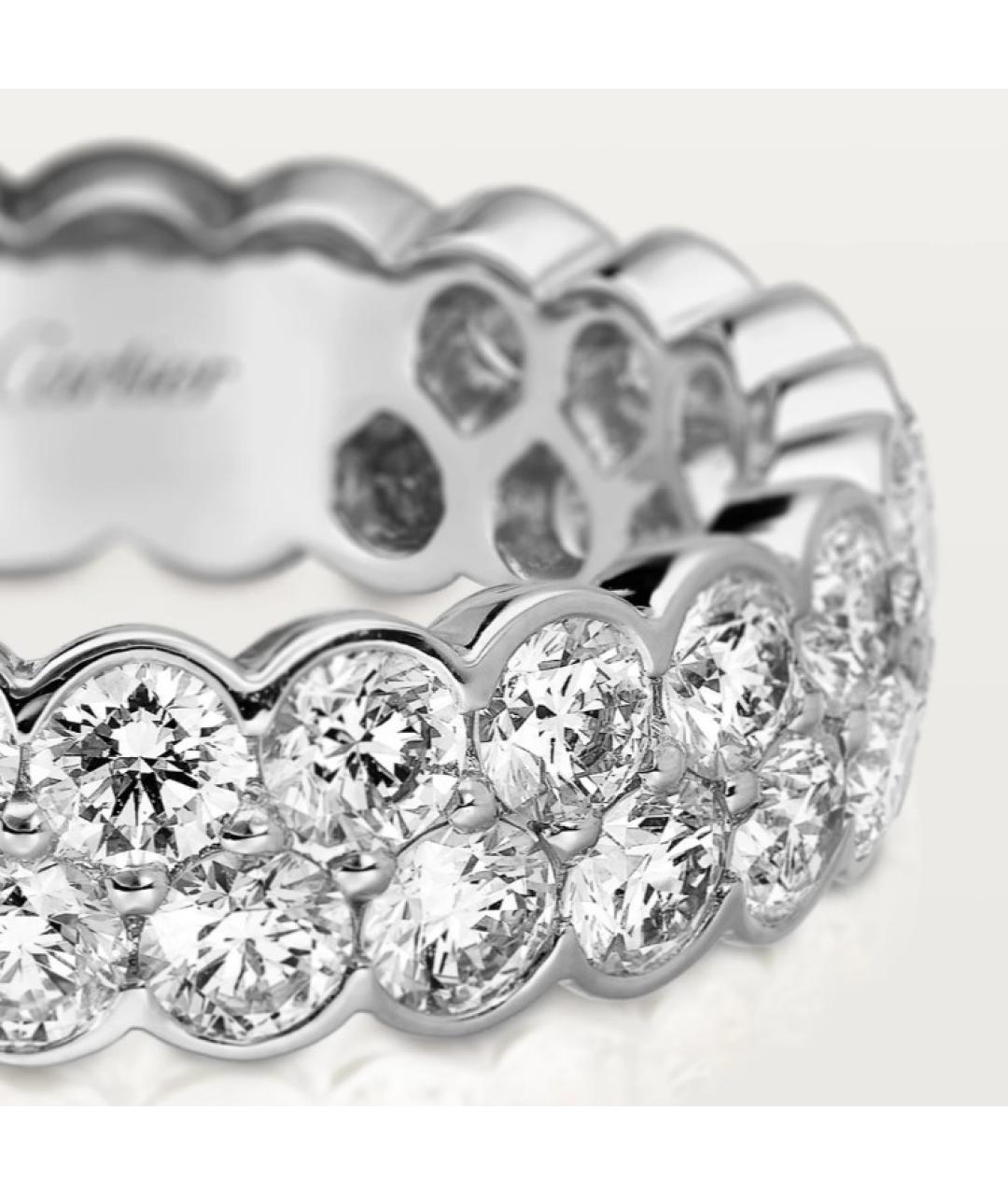 CARTIER Серебряное кольцо из белого золота, фото 4