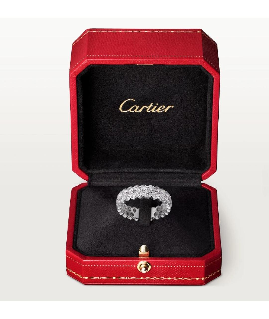CARTIER Серебряное кольцо из белого золота, фото 5