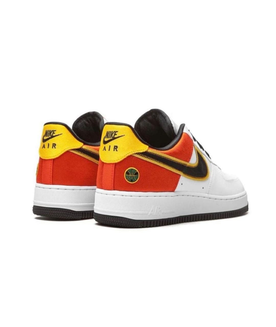 NIKE Мульти кожаные высокие кроссовки / кеды, фото 4