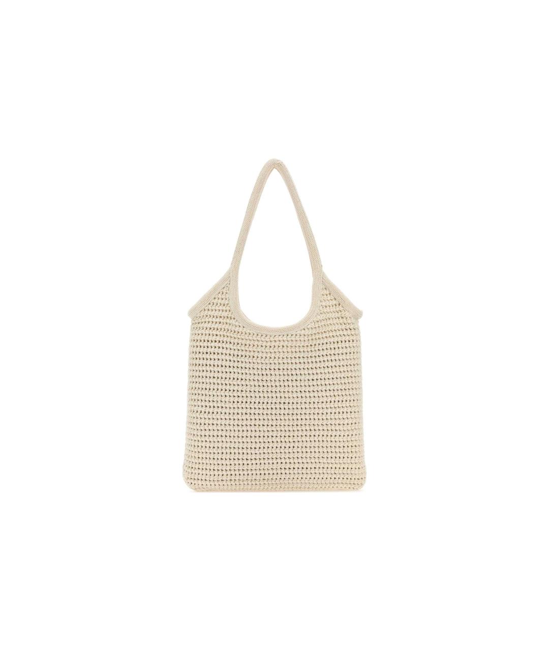 MIU MIU Бежевая сумка с короткими ручками, фото 3